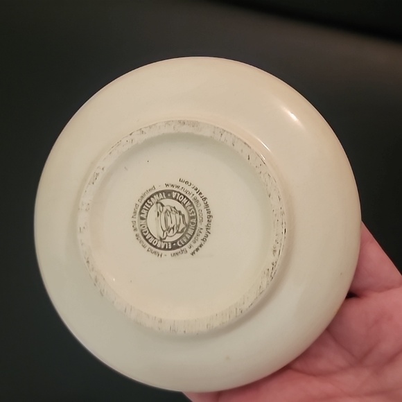 Colorful Floral Ceramic Garlic Grater Plate - Picture 4 of 4